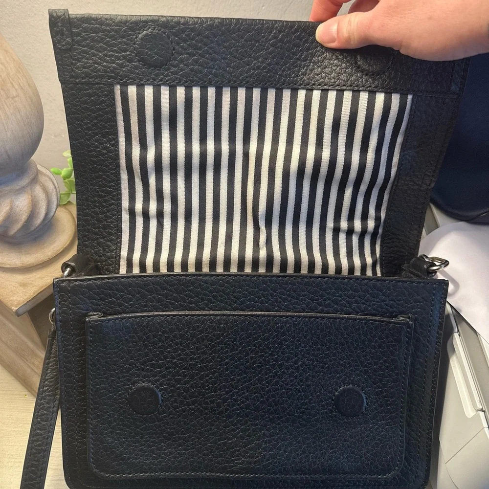 Kate Spade Pebbled Leather black Crossbody Bag - Picture 8 of 12